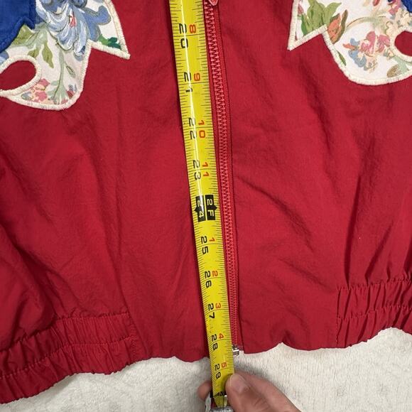 Vintage 80s 90s Southern Stitches & More Track Jacket Saved By Bell Sz XL USA - Picture 10 of 11